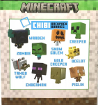 Arvutim&auml;ng Minecraft Backpack Buddies Series 3 (1pcs, Random)