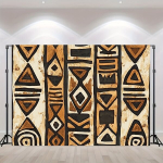 Geomeetriline Muster Taustakangas Pidustusteks, 39inch*59inch/100cm*150cm