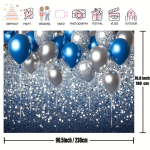 Glitter Taustapilt S&uuml;nnip&auml;evaks ja Pidudeks Pickify