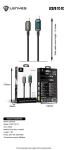 100 W USB-C-kaabel valgustusega LED-indikaatoriga pikkus 120 cm LC570 TC-TC Lenyes