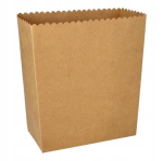 Popkornikarbid 19,2x15,8x8 cm 50 tk., Popkornų dėžutės 19,2x15,8x8 cm 50 vnt.