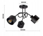 Laevalgusti-l&uuml;hter Loft Edison Led