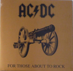 AC/DC - For Those About To Rock (We Salute You) (vin&uuml;&uuml;lplaat, LP)