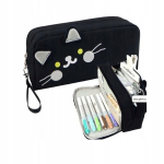 ECARLA multifunktsionaalne kahe sahtliga pinal Happy Cat must PR12