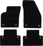 Mustad veluurmatid s&otilde;idukile: Volvo S40 II sedaan (2004-2012)