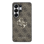Coque Guess Hardcase 4G Suur Metalllogo Samsung Galaxy S26 Ultra jaoks - Pruun