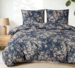 Eurofirany satiinpuuvillast voodipesukomplekt SBA-309, 140x200, 2-osaline