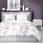 Eurofirany satiinpuuvillane voodipesukomplekt SJB-387, 220x200 cm, 3-osaline
