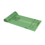 Kompostitavad pr&uuml;gikotid BioBag 80L (20 tk rullis) 17mkr. 82x125cm roheline