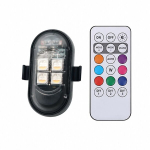LED dekoratiivsed tuled puldiga, multicolor, 4 tk.