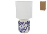 Decorlife laualamp, valge/sinine