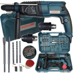 Perforaator BERHARD SDS+, 2600 W, 3,9 J, 3 t&ouml;&ouml;režiimi, kohvriga ja tarvikutega