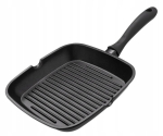 Grillpann 24 cm, Royal, mittenakkuva kattega, induktsiooniks