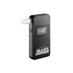 Elektrokeemiline alkomeetri Alcovisor Mars BT (must)