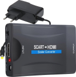 SCART HDMI-ks muunduradapter RETOO E392, Full HD 1080p/720p, toitega