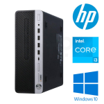 HP 600 G3 SFF i3-7100 16GB 256GB M.2 NVME + 250GB HDD DVD W10P Renew