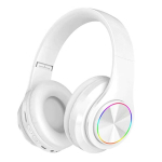 Juhtmevabad Bluetooth-k&otilde;rvaklapid, kerged, pika akuga, puhasvalged
