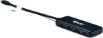 Hub ja kontsentreerija - Club 3D - CSV-1548 - Kiire laadimine - 4 sadamat - USB-C
