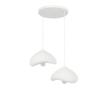 Opviq ripplamp Luna-30-2-T-Luna, valge