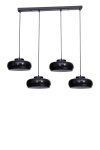 Opviq rippvalgusti 9026-6, must