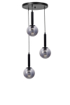 Opviq rippvalgusti 9059-3, must/hall