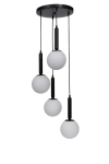 Opviq rippvalgusti 9057-4, must/valge