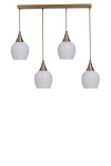 Opviq rippvalgusti 9063-6, kuldne/valge