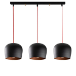 Opviq ripplamp Berceste - N-1411, must/punane