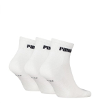 Puma sokid 3 paari, suurus 43-46, valged