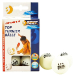 Lauatennise pallid Best Sporting, 6 tk, valged