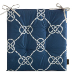 Eurofirany dekoratiivpadi Garden 15A, 43x43 cm, sinine/valge