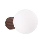 Sollux Lighting seinalamp Halo, pruun/valge