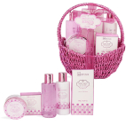 Kehahoolduskomplekt IDC Institute Scented Bath Rose Handle Basket