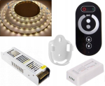 Led riba 25m 1500 Led neutraalne valge 2835 Rf juhtpaneeliga