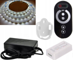 Led riba 10m 600 Led 2835 k&uuml;lm valge Rf puutetundliku kaugjuhtimispuldiga