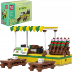 Ehitusplokid Mould King 24030 Varrastega hammas, 243 el.
