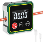 Roheline digitaalne kaldem&otilde;&otilde;tja, laser, magnet, IP54, 4-k&uuml;lgne