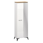 Kapp peegliga Velutto 1D/40, valge/pruun