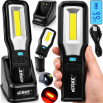 Verke V87554 Led Cob Usb-ga laetav t&ouml;&ouml;lamp