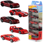 Automudelite komplekt Hot Wheels Ferrari JLN12, 5 tk.