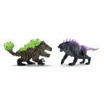 Shadow Lynx vs Stone Beast Eldrador Schleich