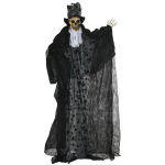 Halloweeni dekoratsioon, animeeritud, 189 cm, must