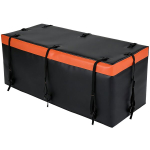 Cargo kast 148x61x61 cm oranž must PVC kokkupandav veekindel hoiustamine