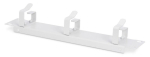 Digitus Kaablihoidja DN-10 ORG-1U, 1U, 44x254x60mm, metall, 3 kaabliklambrit, hall (RAL 7035)