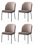 4-osaline s&ouml;&ouml;gitoolide komplekt Dore - 180, pruun/must, Tool, Dore - 180 V4, 62x75x52 cm, Raud