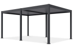 Paviljon Pergola Deluxe Automatic 3.6x5.3 LED-ga, tumehall