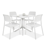 5-osaline &otilde;uem&ouml;&ouml;bli komplekt Bora/Clip 70, Bianco