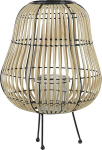 Beliani puidust lamp 44 cm