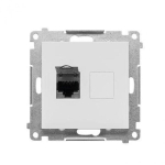 Simon 55 Arvutipesa Rj45 Cat. 6, helehall matt