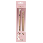 Lauv&auml;rvi ja kulmumeigi pintslite komplekt KillyS Collagen Beauty Brush, 2 tk.